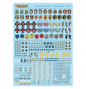 Warhammer Old World Fantasy Empire Of Man Transfer Sheet - Gry planszowe - miniaturka - grafika 1