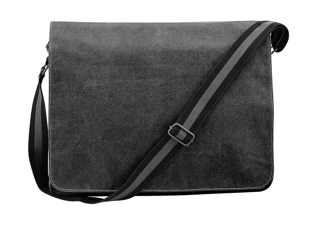 Torba Na Ramię Vintage Canvas Quadra Vintage Black