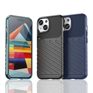 Pancerne etui iPhone 15 Thunder Case - czarne - Etui i futerały do telefonów - miniaturka - grafika 2