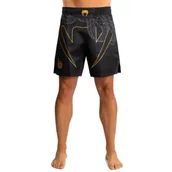 Spodnie sportowe męskie - Venum Serpenti Fightshorts MMA Spodenki Treningowe Black/Silver/Gold - miniaturka - grafika 1