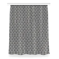 Zasłony - Gotowa zasłona na kółka Geometryczne wzory 150x200, Fabricsy - miniaturka - grafika 1
