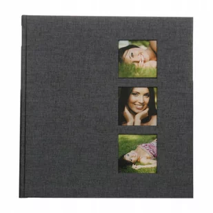 Goldbuch ALBUM 27641 STYLE DARK GREY 60 PG/BL 3 OKNA AL821 - Albumy fotograficzne - miniaturka - grafika 1