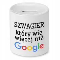 Skarbonki - Skarbonka Dla Synowej na Urodziny Imieniny Prezent z Nadrukiem ze Zdjęciem + Opakowanie na prezent (wzór 01) - miniaturka - grafika 1