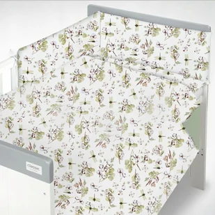 PLUSBABY pościel 3 elementowa kwiat bawełny 100x135 - Pościel dla dzieci - miniaturka - grafika 1