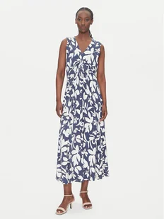 Olsen Sukienka codzienna 13002039 Granatowy Regular Fit - Sukienki - miniaturka - grafika 1