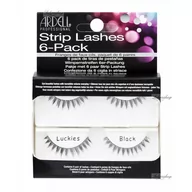 Sztuczne rzęsy i akcesoria - Ardell Strip Lashes 6-Pack - Zestaw 6 par rzęs - LUCKIES BLACK - miniaturka - grafika 1