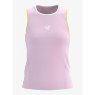 Koszulki sportowe damskie - Koszulka do biegania damska Compressport Trail Racing Tank - miniaturka - grafika 1