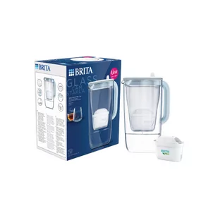 Szklany dzbanek filtrujący do wody BRITA LED Maxtra Pro Blue, 2,5 l + filtr do wody BRITA Maxtra PRO All-In-1 - Akcesoria i części do ekspresów do kawy - miniaturka - grafika 1