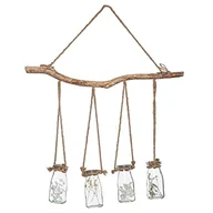 Sztuczne kwiaty - ATMOSPHERA CREATEUR D'INTERIEUR Zawieszenie x 4 Suchy Kwiaty Natura - miniaturka - grafika 1