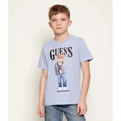 Koszulki dla dziewczynek - Guess T-shirt Regular Fit - miniaturka - grafika 1