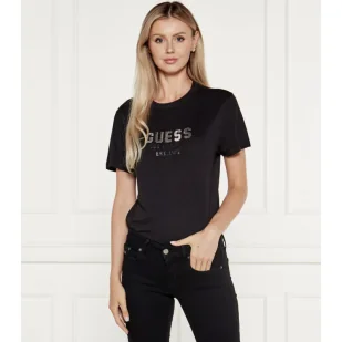 GUESS T-shirt | Slim Fit - Koszulki i topy damskie - miniaturka - grafika 1