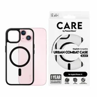 Etui i futerały do telefonów - Etui CARE by PanzerGlass Urban Combat Case MagSafe na iPhone 15 - czarne - miniaturka - grafika 1
