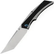 Scyzoryki - Kansept Naska Stonewashed CPM-S35VN Tanto Czarny Anodowany i Gładki Tytan K1035T1 - miniaturka - grafika 1