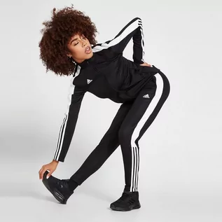 Kurtki i kamizelki sportowe damskie - ADIDAS SOFTSHELL TIRO TRACK PANTS CZARNY H59988 - adidas - grafika 1