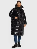 Kurtki damskie - Calvin Klein Kurtka puchowa High Shine K20K204687 Czarny Regular Fit - miniaturka - grafika 1