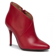 Botki damskie - Botki R.Polański 0716 Czerwony - miniaturka - grafika 1