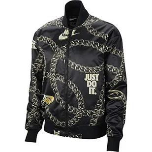 Nike damska kurtka syntetyczna Fill czarny czarny M - Kurtki damskie - miniaturka - grafika 1