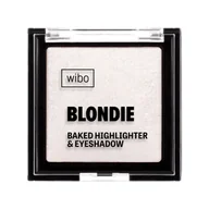Rozświetlacze do twarzy i ciała - WIBO Blondie Baked Highlighter & Eyeshadow rozświetlacz i cień do powiek 1 4g - miniaturka - grafika 1