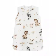 Śpiworki dla dzieci - Bonjure Cherie Bambusowy Śpiworek do spania Średniaka farma 3-12m 2TOG - miniaturka - grafika 1