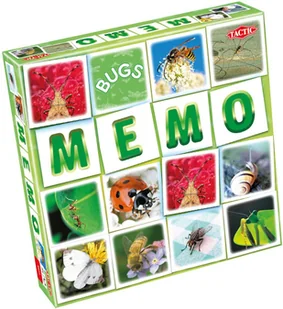 Tactic Memo Bugs, Card Game, Matching, 3 yrs, 10 min - Gry planszowe - miniaturka - grafika 1