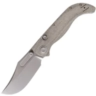 Scyzoryki - Vosteed Naga S35VN Stonewash Zielony Norplex UltreX™ Micarta A3902 - miniaturka - grafika 1