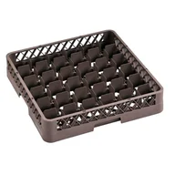Akcesoria i części do zmywarek - B2B Partner Kosz do zmywarki na szkło, 500x500x100 mm, 36 segmentów 75x75 mm 434120 - miniaturka - grafika 1