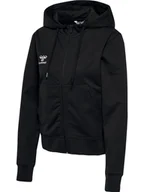 Bluzy damskie - Bluza sportowa bawełniana z kapturem Hummel GO 2.0 Zip Hoodie Woman r. XSBluza sportowa bawełniana z kapturem Hummel GO 2.0 Zip Hoodie Woman r. XS - miniaturka - grafika 1