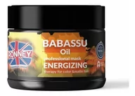 Maski do włosów - Ronney Ronney Babassu Oil Energizing Maska energetyzująca do włosów farbowanych i matowych 300 ml - miniaturka - grafika 1