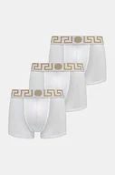 Majtki damskie - Versace bokserki 3-pack męskie kolor biały AU10326 1A10011 - miniaturka - grafika 1