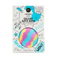 Kosmetyki kąpielowe dla dzieci - Nailmatic Nailmatic BATH BALL GALAXY GALAXY Tabletka do kąpieli 160g - miniaturka - grafika 1
