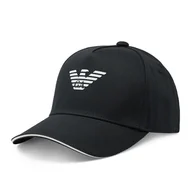Czapki męskie - Czapka z daszkiem Emporio Armani 627920 CC990 00020 Czarny - miniaturka - grafika 1