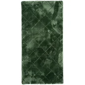 Dywany - Dywan Cubic w kwadraty 70 x 140 cm zielony - miniaturka - grafika 1