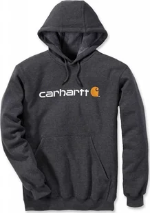 Carhartt Bluza Carhartt Signature Logo Midweight Carbon - Bluzy męskie - miniaturka - grafika 1