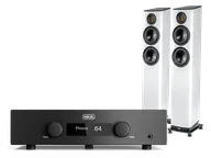 Zestawy stereo - Hegel H190v (czarny) + VELA FS407.2 (biały) - miniaturka - grafika 1