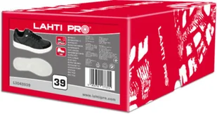PÓŁBUTY SKÓRZANE CZARNO-BIAŁE, "40", LAHTI - Obuwie robocze PÓŁBUTY SKÓRZANE CZARNO-BIAŁE, "40", LAHTI - Obuwie robocze - miniaturka - grafika 6