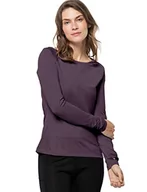 Koszulki i topy damskie - Jack Wolfskin T-shirt damski Tasman, Grapevine, XL (DE) - miniaturka - grafika 1