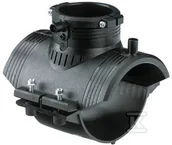 Łączniki, trójniki, kształtki - Obejma siodłowa elektrooporowa d110x63 PE100, SDR11, PN10 gaz/PN16 woda - miniaturka - grafika 1