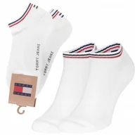 Skarpetki męskie - Tommy Hilfiger Skarpety Skarpetki Stopki 2P Białe R.39-42 - miniaturka - grafika 1