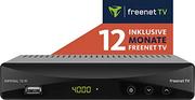 Tunery DVB-T - Digitalbox Imperial T 2 IR DVB-T2 HD odbiornik z dekodowaniem Irdeto (12 miesięcy Freenet TV, H.265/HEVC, wyświetlacz, HDMI, Scart, USB, LAN) czarny, 77-559-00-12 - miniaturka - grafika 1