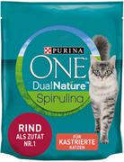 Sucha karma dla kotów - Purina One Dual Nature Sterilized, wołowina - 2 x 1,4 kg - miniaturka - grafika 1