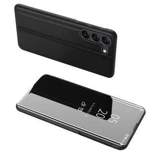 Hurtel Clear View Case etui do Samsung Galaxy S23+ pokrowiec z klapką czarne - Etui i futerały do telefonów - miniaturka - grafika 1