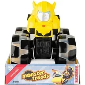 Samochody i pojazdy dla dzieci - TOMY Monster Treads Bumblebee żółty - miniaturka - grafika 1