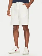 Spodenki męskie - Blend Szorty materiałowe 20718409 Biały Regular Fit - miniaturka - grafika 1