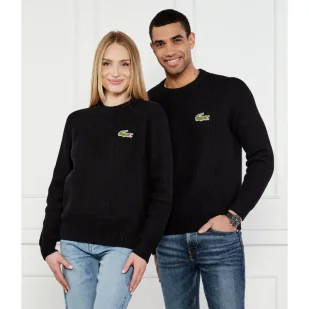 Lacoste Sweter Classic fit - Swetry damskie - miniaturka - grafika 1
