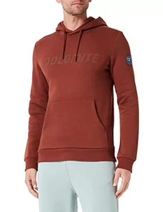 Dolomite Męska bluza z logo, Pecan Brown, XXL, Brązowy pekan, XXL - Bluzy męskie - miniaturka - grafika 1