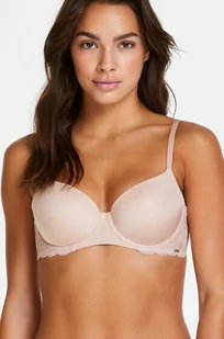 Hunkemöller Biustonosz usztywniany z fiszbinami Angie Beżowy - Biustonosze - miniaturka - grafika 1
