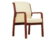 Fotele i krzesła biurowe - Krzesło biurowe MEETING kremowy - miniaturka - grafika 1