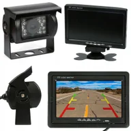 Kamery cofania - Kamera Cofania 18IR 10M Monitor LCD Tft 7'' 12/24V - miniaturka - grafika 1