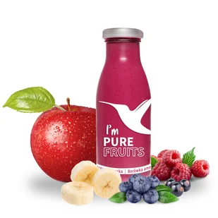 Sok Collibre PURE FRUITS malina, porzeczka, borówka 15szt po 250ml - Soki i napoje niegazowane - miniaturka - grafika 1