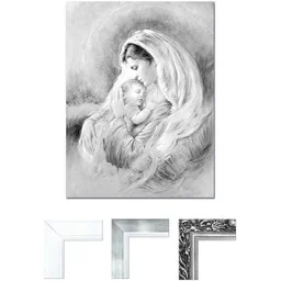 Obraz Matka Boża z Dzieciątkiem Jezus - Ikony i obrazy sakralne Obraz Matka Boża z Dzieciątkiem Jezus - Ikony i obrazy sakralne - miniaturka - grafika 1